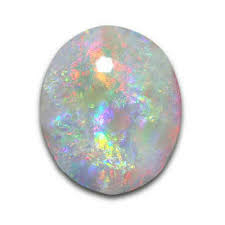 Opale précieuse blanche-1